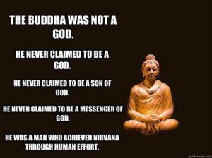 Buddha was not a GOD